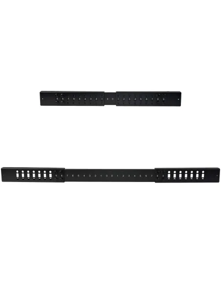 StarTech.com Rack 18U Móvil de Marco Abierto de 4 Columnas para Servidores - Rack de Cuatro Columnas de 19 Pulgadas para Equipo