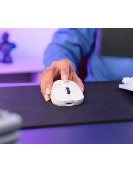 Trust GXT 929 Helox ratón Juego mano derecha RF inalámbrico Óptico 4800 DPI