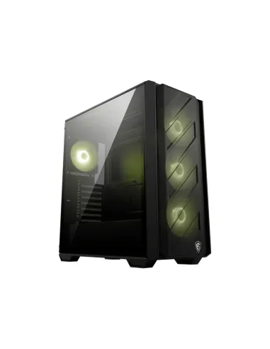 MSI MAG FORGE 330R AIRFLOW carcasa de ordenador Midi Tower Negro, Transparente
