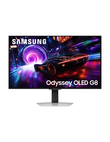 Samsung G81SF pantalla para PC 81,3 cm (32") 3840 x 2160 Pixeles 4K Ultra HD OLED Plata