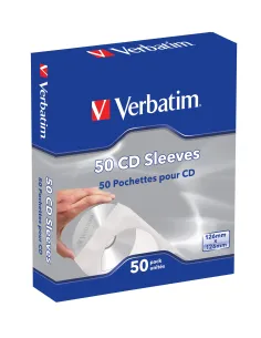 Verbatim Fundas de CD, paq 50 2