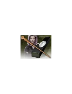 Replica the noble collection harry potter nymphadora tonks varita con caja y placa de identificacion