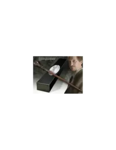 Replica the noble collection harry potter varita de profesor remus lupin varita con caja y placa de identificacion