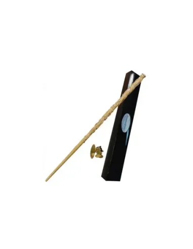 Replica the noble collection harry potter hermione granger varita con caja y placa de identificacion