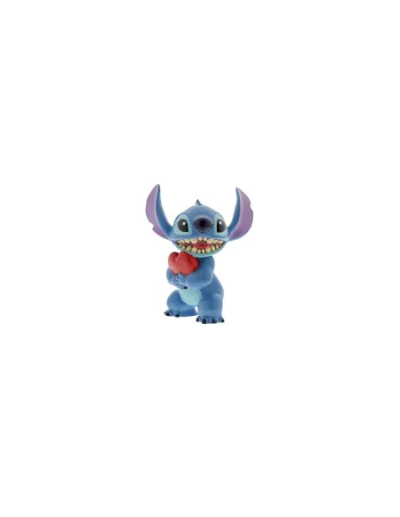 Figura enesco disney lilo & stitch stitch con corazon