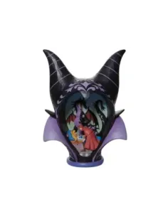 Figura enesco disney diorama la bella durmiente malefica style