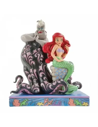 Figura enesco disney la sirenita ariel y úrsula