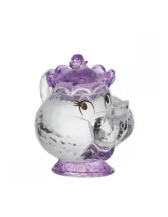 Figura acrílica enesco disney la bella y la bestia mrs. potts
