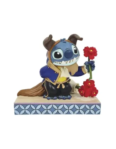 Figura enesco disney stitch como la bestia