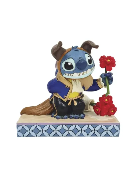 Figura enesco disney stitch como la bestia
