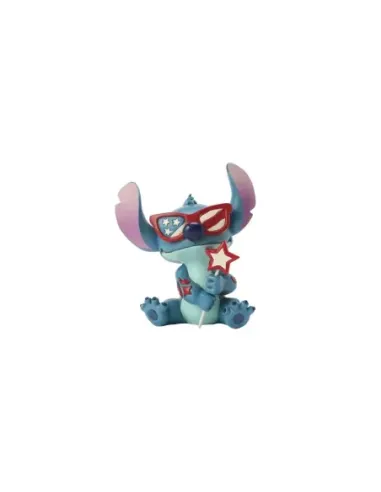 Figura enesco diseny stitch patriota