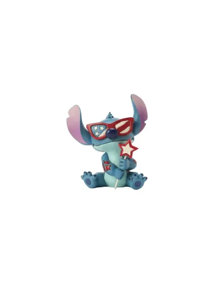 Figura enesco diseny stitch patriota