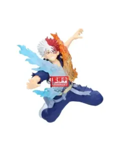 Figura banpresto my hero academia the amazing heroes plus shoto todoroki 15cm