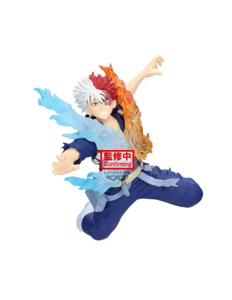 Figura banpresto my hero academia the amazing heroes plus shoto todoroki 15cm