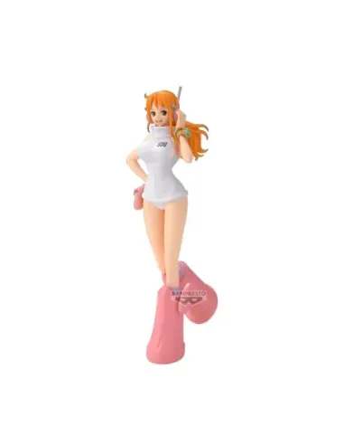 Figura banpresto one piece glitter & glamours egghead nami 23cm