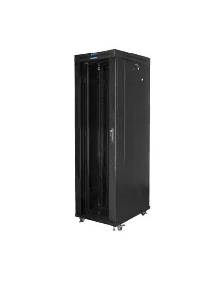 Armario lanberg 19 pulgadas 42u -  600x1000 negro