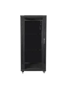 Armario lanberg rack 19 pulgadas 27u 600x600 negro