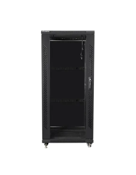Armario lanberg rack 19 pulgadas 27u 600x600 negro