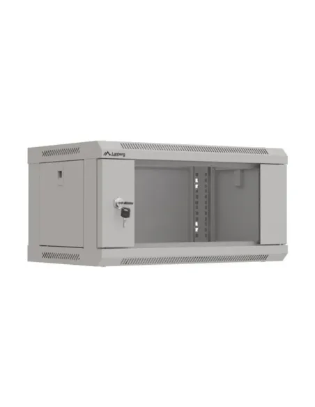 Armario lanberg 19 pulgadas 4u -  540x350 gris