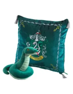 Peluche pack the noble collection harry potter serpiente mascota slytherin + cojin slytherin