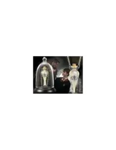 Réplica the noble collection harry potter collar en cristal con cadena poción suerte líquida