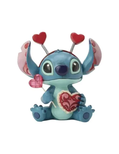 Figura enesco diseny stitch san valentín
