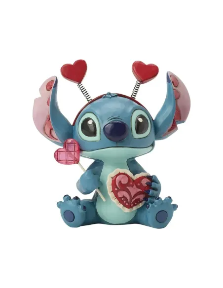Figura enesco diseny stitch san valentín