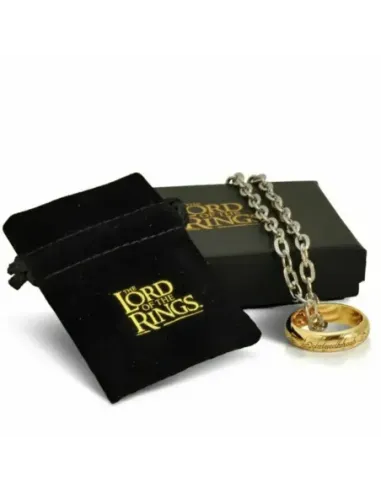 Replica the noble collection el señor de los anillos anillo unico escala 1:1