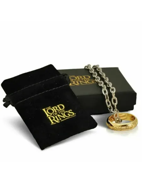 Replica the noble collection el señor de los anillos anillo unico escala 1:1