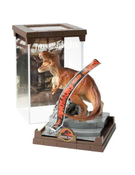 Figura the noble collection jurassic park diorama tyrannosaurus rex flexible