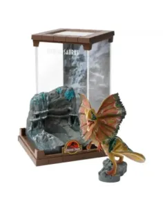 Figura the noble collection jurassic park dilophosaurus bendyfig diorama