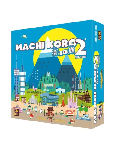 Juego de mesa machi koro 2ª edición