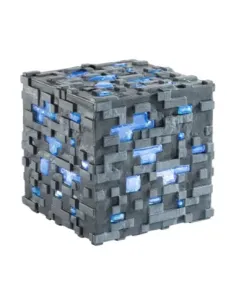 Réplica the noble collection minecraft mena de diamante luminosa