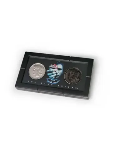 Set de 2 monedas the noble collection caballero oscuro harvey dent en caja dlx