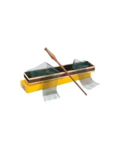 Replica the noble collection harry potter varita de luna lovegood en caja de olivander