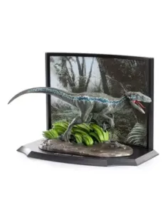 Figura the noble collection toyllectible treasures jurassic world blue