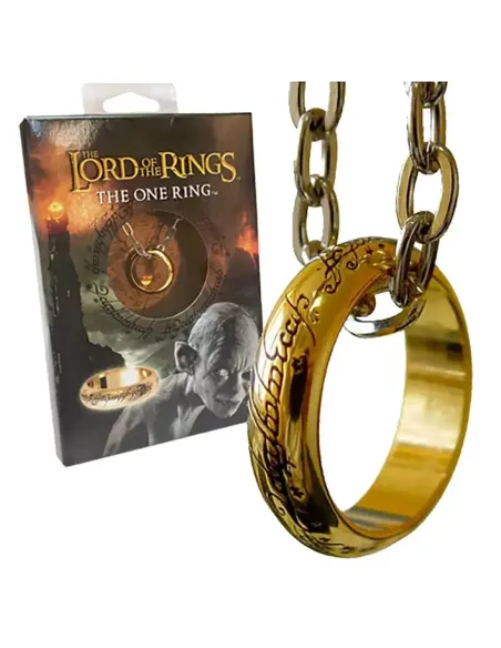 Replica en blister the noble collection el señor de los anillos anillo unico
