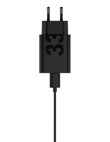 Motorola TurboPower 33W EU Universal Negro Corriente alterna Carga rápida Interior