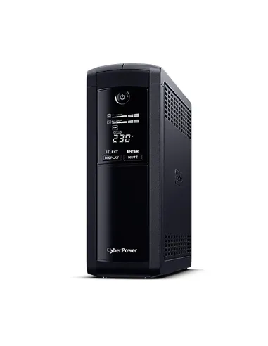 CyberPower VP1600ELCD sistema de alimentación ininterrumpida (UPS) Línea interactiva 1,6 kVA 960 W 5 salidas AC