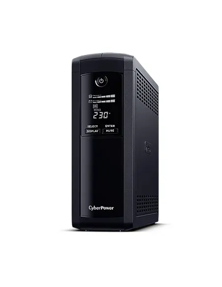 CyberPower VP1600ELCD sistema de alimentación ininterrumpida (UPS) Línea interactiva 1,6 kVA 960 W 5 salidas AC