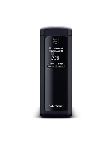 CyberPower VP1600ELCD sistema de alimentación ininterrumpida (UPS) Línea interactiva 1,6 kVA 960 W 5 salidas AC