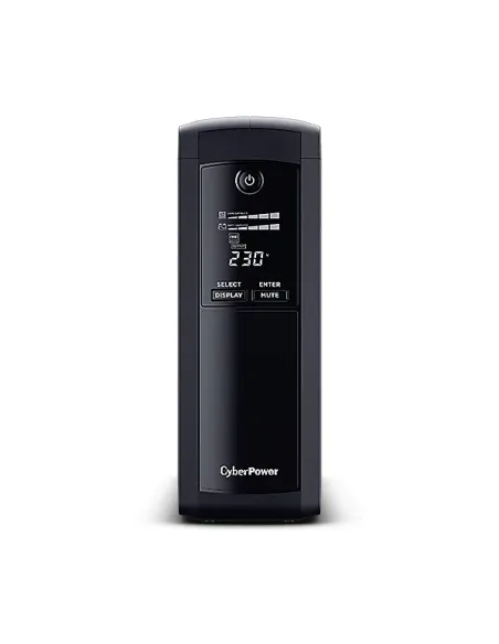 CyberPower VP1600ELCD sistema de alimentación ininterrumpida (UPS) Línea interactiva 1,6 kVA 960 W 5 salidas AC