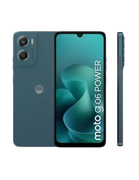 Motorola moto g06 power 17,5 cm (6.88") SIM doble Android 15 4G USB Tipo C 4 GB 256 GB 7000 mAh Azul