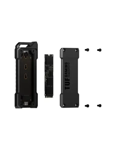 ASUS ESD-T1A BLK G AS   Caja externa para unidad de estado sólido (SSD) Negro M.2