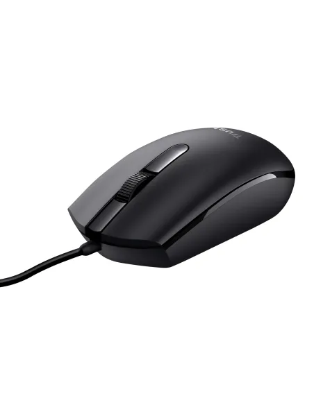 Trust Basi ratón Oficina Ambidextro USB tipo A Óptico 1200 DPI