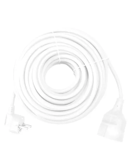 Cable prolongador de correiente silver electrics 2m -  3x 1.5mm -  250v -  16a -  3.500w -