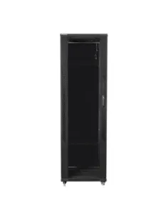 Armario lanberg rack 19 pulgadas 42u 600x600 flat pack black negro