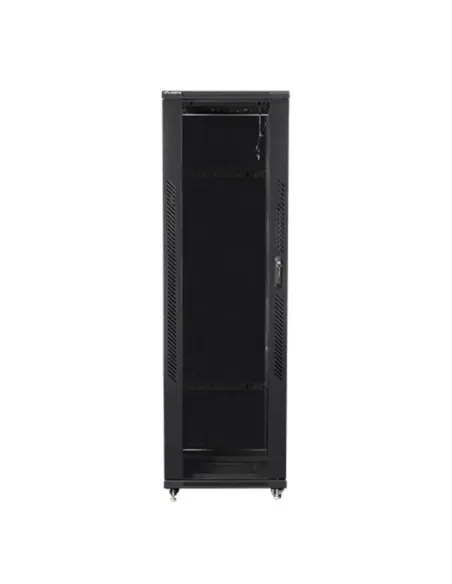 Armario lanberg rack 19 pulgadas 42u 600x600 flat pack black negro