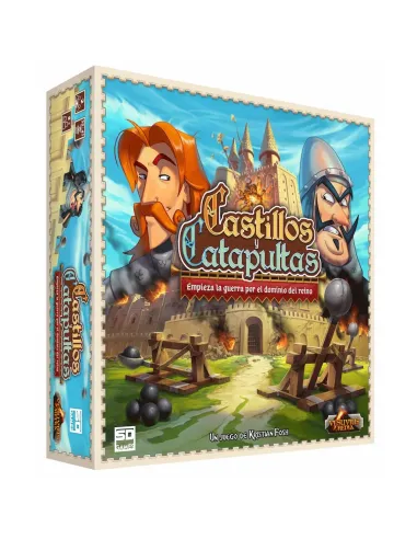 Juego de mesa castillos y catapultas pegi 8