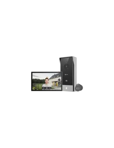 EZVIZ HP5 sistema de intercomunicación de video 17,8 cm (7") Negro, Plata